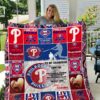 Philadelphia Phillies Quilt  Blanket Quilt HD21