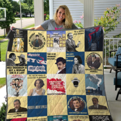 Hercule Poirot  Blanket Quilt Rze2