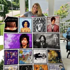 Prince Purple Lover Quilt Blanket Quilt Rze2