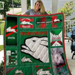 South Sydney Rabbitohs Blanket Quilt Rze2