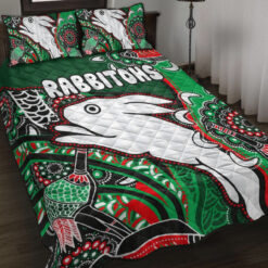South Sydney Rabbitohs  Quilt Bedding Set Rze2