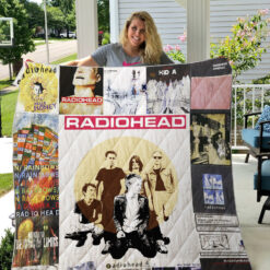 Radiohead Quilt Blanket Quilt Rze2