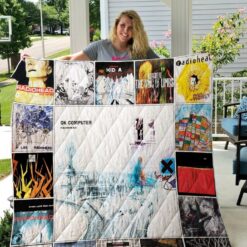 Radiohead Band Blanket Quilt Rze2