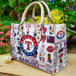 Texas Rangers Leather Bag Rze2
