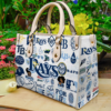 Tampa Bay Rays  Leather Bag Rze2