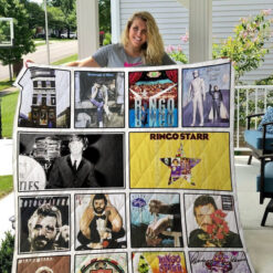 Ringo Starr Blanket Quilt Rze2