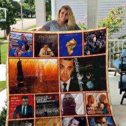 Robbie Williams Best Blanket Quilt D22