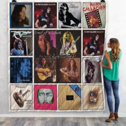 Rory Gallagher Quilt  Blanket Rze2