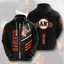 San Francisco Giants a11 Hoodie Zip D22