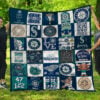 Seattle Mariners Blanket Quilt Rze2