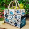 Cronulla Sharks Leather Bag Rze2