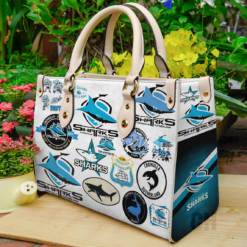 Cronulla Sharks Leather Bag Rze2