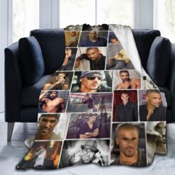 Shemar Moore Fleece Blanket Rze2