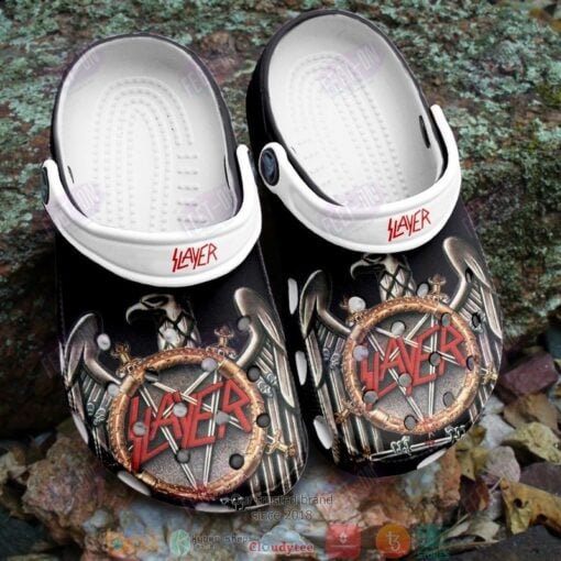 Slayer band crocs crocband clog