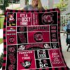 South Carolina Gamecocks Quilt Blanket Quilt Rze2