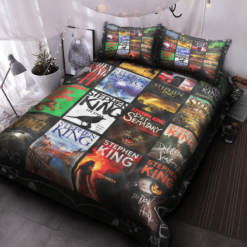 Stephen King lover Quilt Bedding Set Rze2