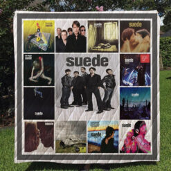 Suede Band Quilt  Blanket Quilt Rze2