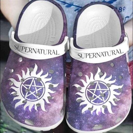 Supernatural Movie Crocs Crocband Clogs