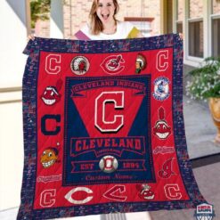 Cleveland Indians i3 Blanket Quilt HD21