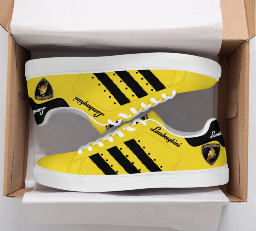 T8IzNpyT 6 Lamborghini Yellow Stan Smith Shoes