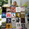 The Black Crowes Quilt  Blanket Quilt Rze2