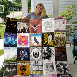 The Black Crowes Quilt  Blanket Quilt Rze2