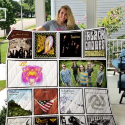 The Black Crowes  Blanket Quilt Rze2
