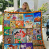 The Flintstones lover Blanket Quilt Rze2