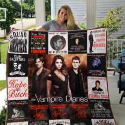 The Vampire Diaries  Blanket Quilt D22