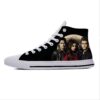 The Vampire Diaries Damon Salvatore Fashion Funny Casual Cloth Shoes High Top Lightweight Breathable 3D Print