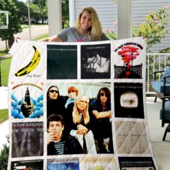 The Velvet Underground Quilt  Blanket Quilt Rze2