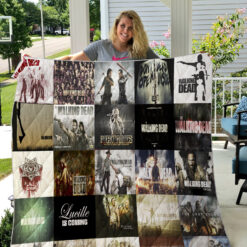 The Walking Dead 2 Blanket Quilt Rze1