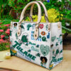 Tulane Green Wave  Leather Bag Rze2