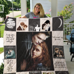 Twilight Saga Quilt Blanket Quilt Rze2
