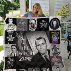 Twilight Zone Quilt Blanket Quilt Rze2