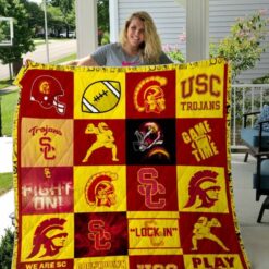 USC Trojans Blanket Quilt Rze2