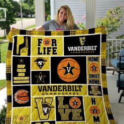 Vanderbilt Commodores Quilt  Blanket Quilt  Rze2