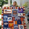Virginia Cavalier Blanket Quilt Rze2