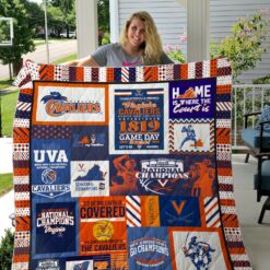 Virginia Cavalier Blanket Quilt Rze2