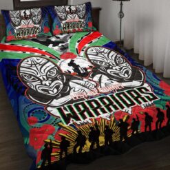 Vodafone Warriors  Quilt Bedding Set Rze2