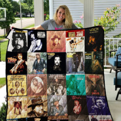 Waylon Jennings lover Blanket Quilt Rze2