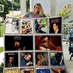 Waylon Jennings best Blanket Quilt Rze2
