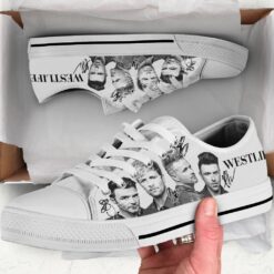 Westlife Band Low Top Shoes Rze1