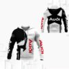 Audi Hoodie Zip Hoodie 3D D22