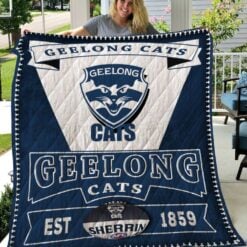 Geelong Cat 1 Blanket Quilt D22