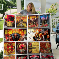 Five Finger Death Punch Blanket Quilt HD21