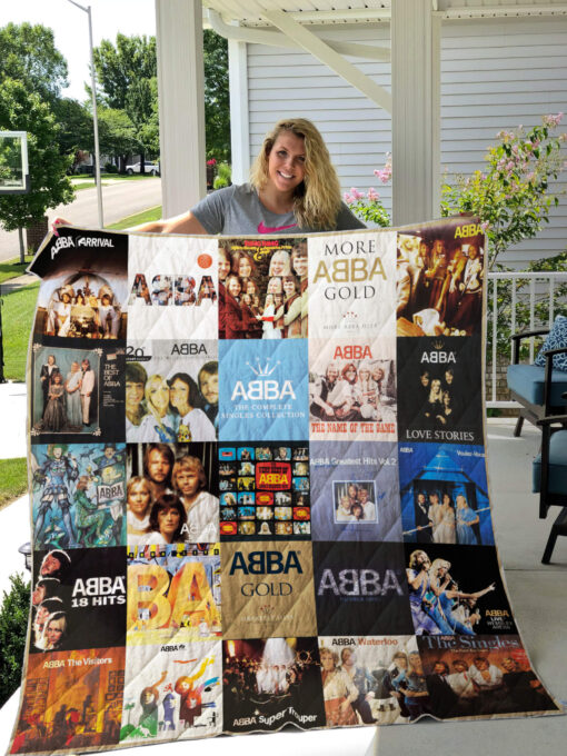 abba quilt blanket for fans ver 25