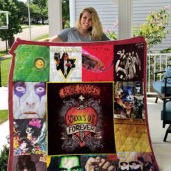Alice Cooper band Blanket Quilt HD21