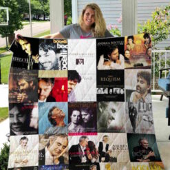 Andrea Bocelli Quilt Blanket Quilt Rze1