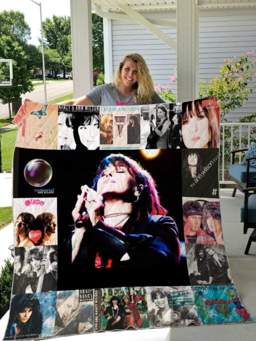 ann wilson albums quilt blanket for fans ver 17